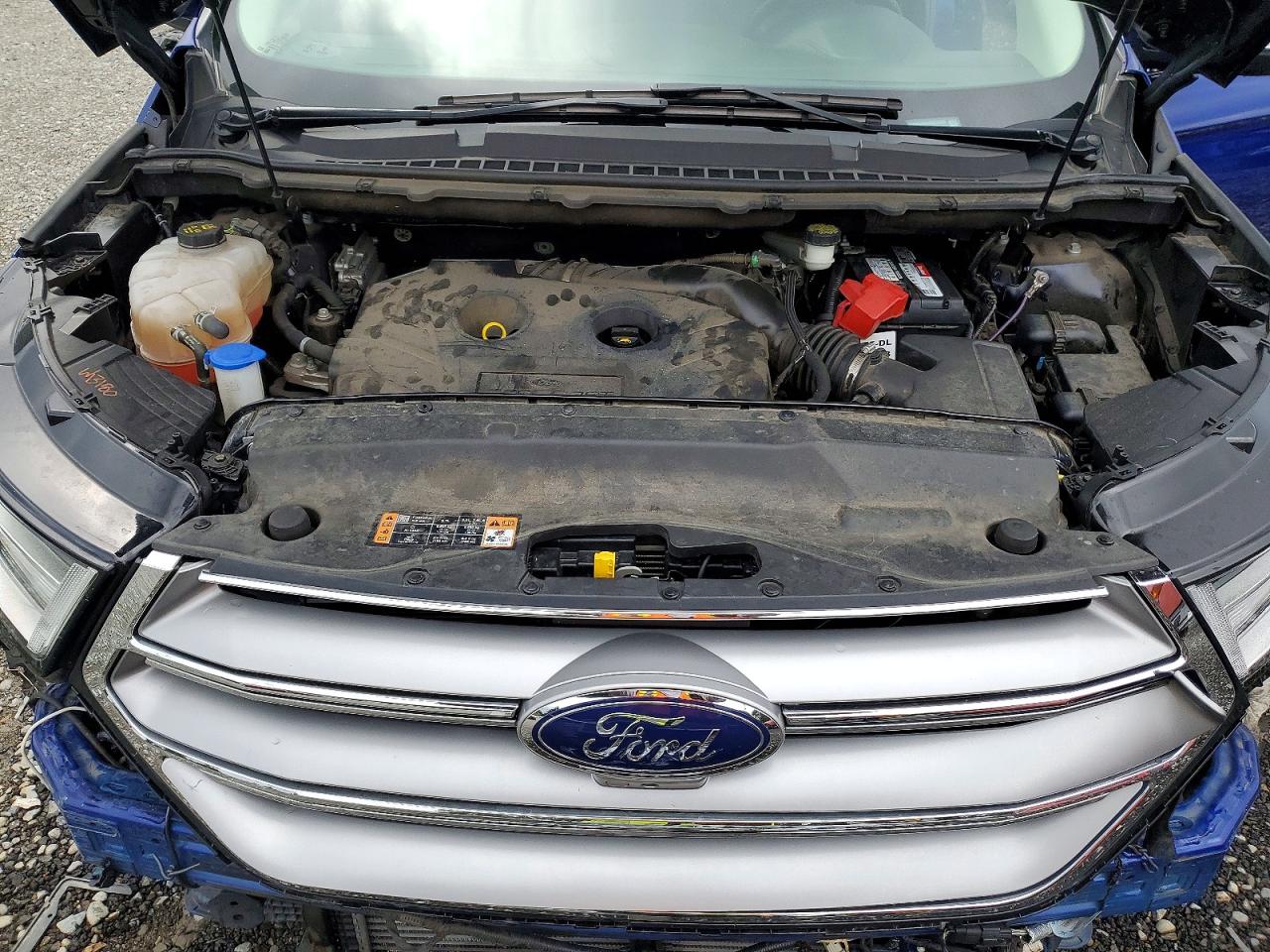 2015 Ford Edge Titanium Blue vin: 2FMPK4K94FBC12835
