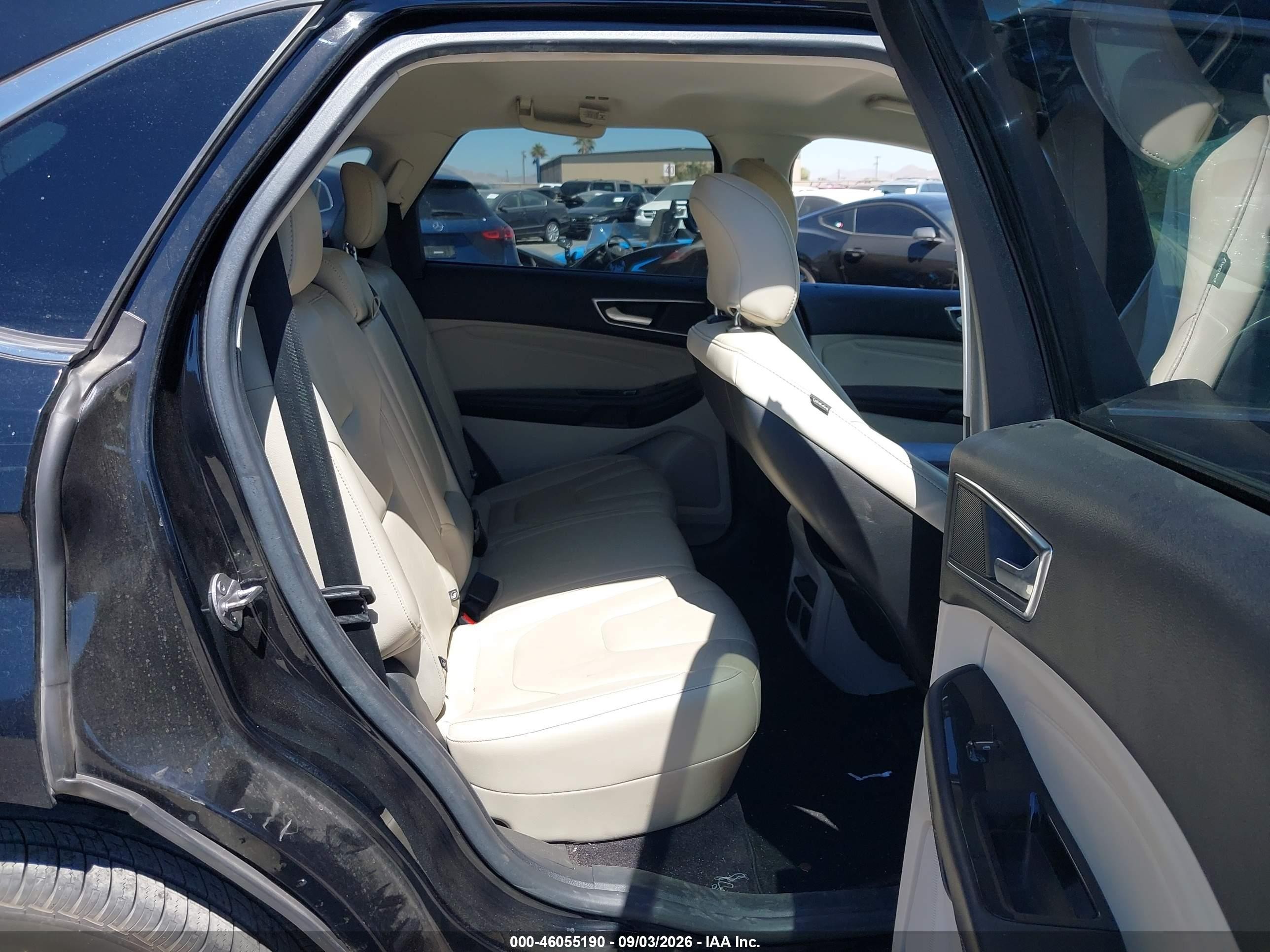 2017 Ford Edge Titanium Black vin: 2FMPK4K94HBB52493