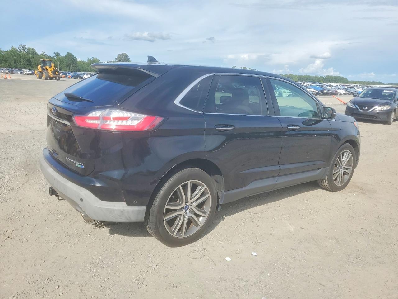 2019 Ford Edge Titanium Black vin: 2FMPK4K94KBC32626