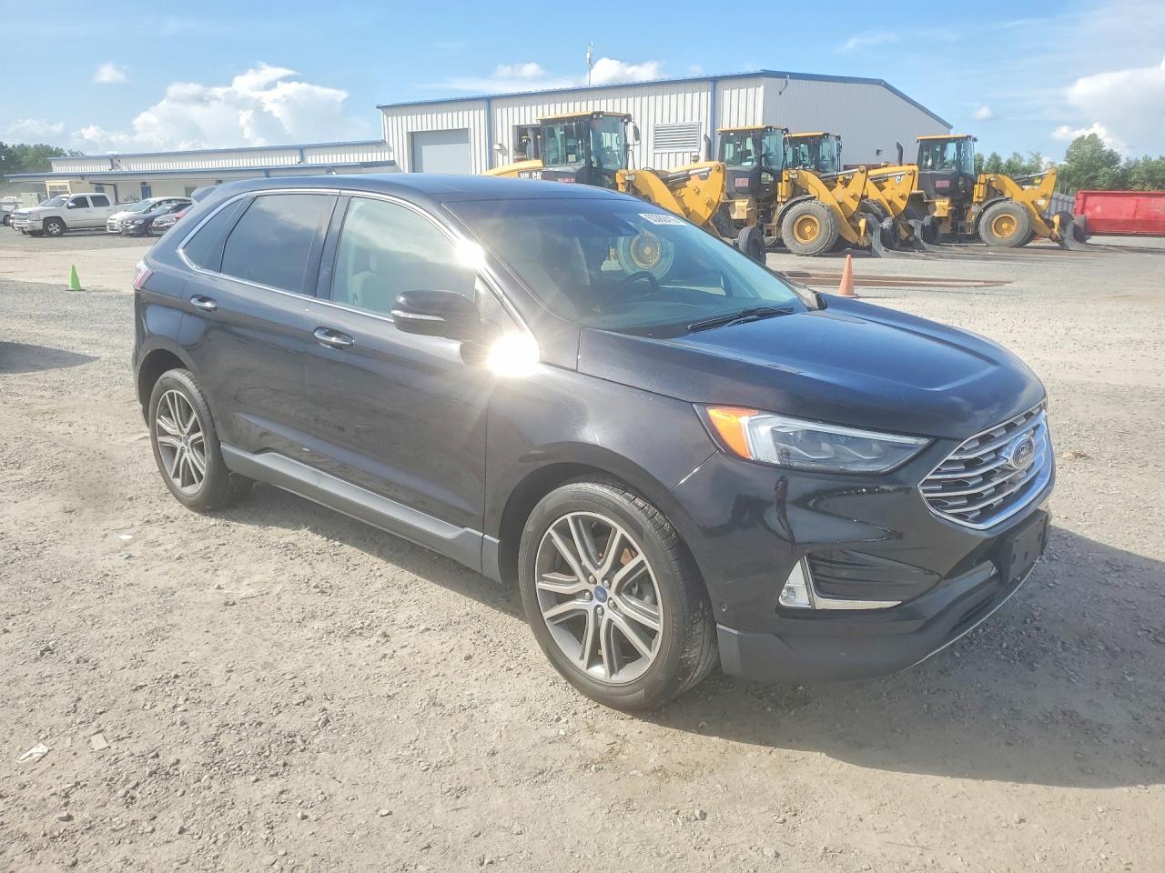 2019 Ford Edge Titanium Black vin: 2FMPK4K94KBC32626