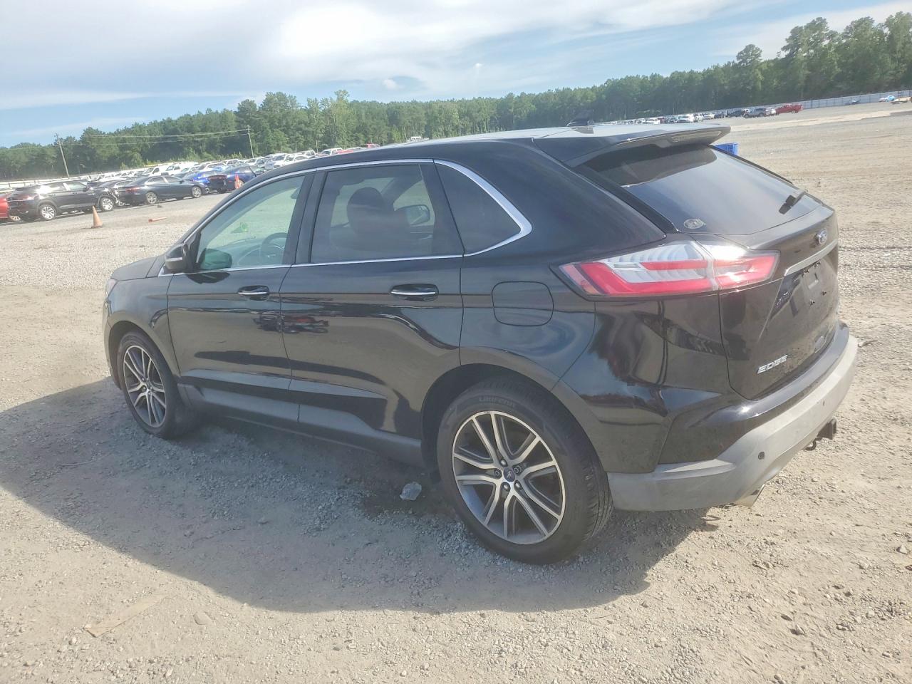 2019 Ford Edge Titanium Black vin: 2FMPK4K94KBC32626