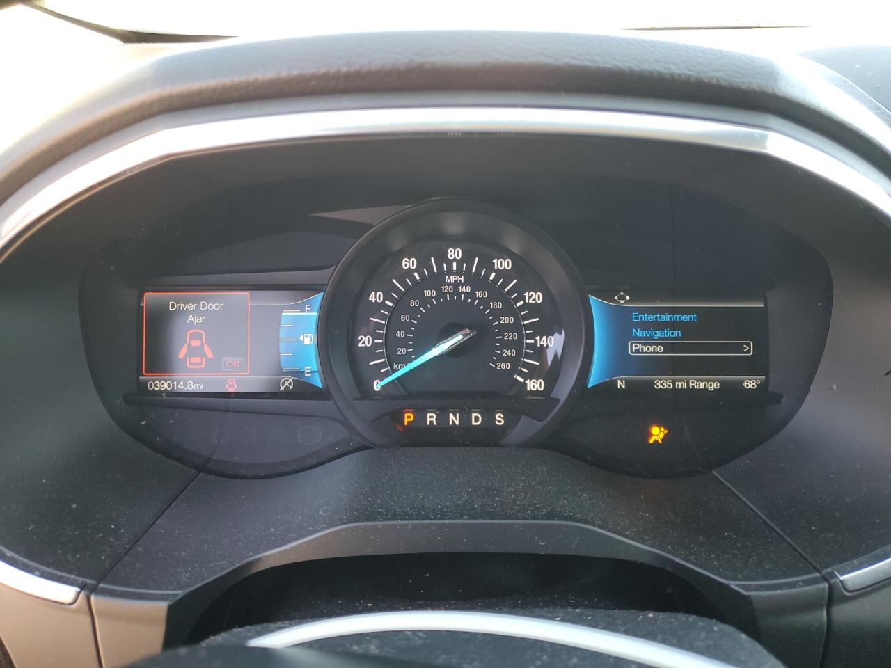 2021 Ford Edge Titanium Серый vin: 2FMPK4K94MBA44918