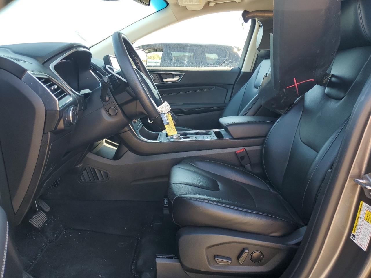 2021 Ford Edge Titanium Серый vin: 2FMPK4K94MBA44918