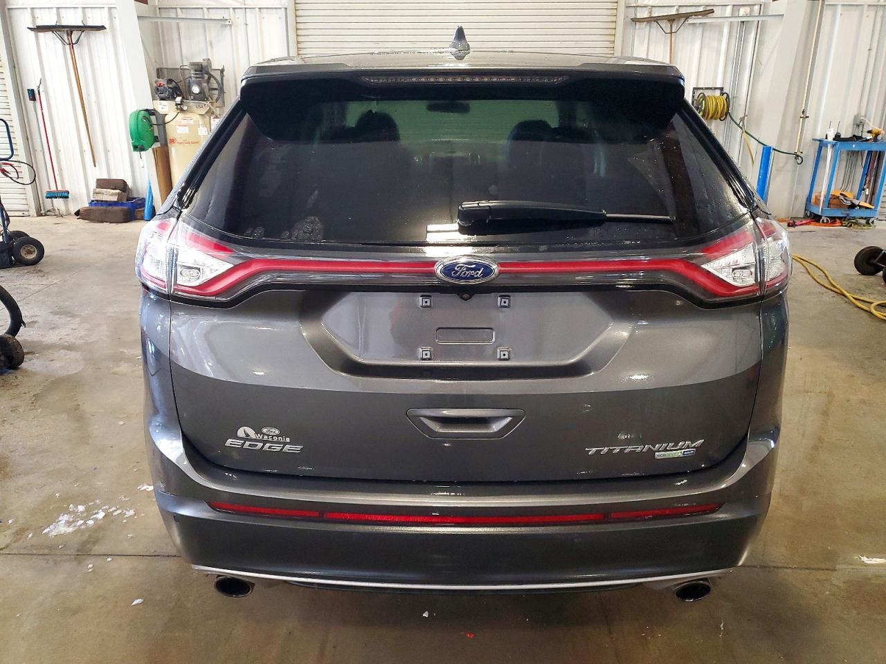 2017 Ford Edge Titanium Gray vin: 2FMPK4K95HBC65059