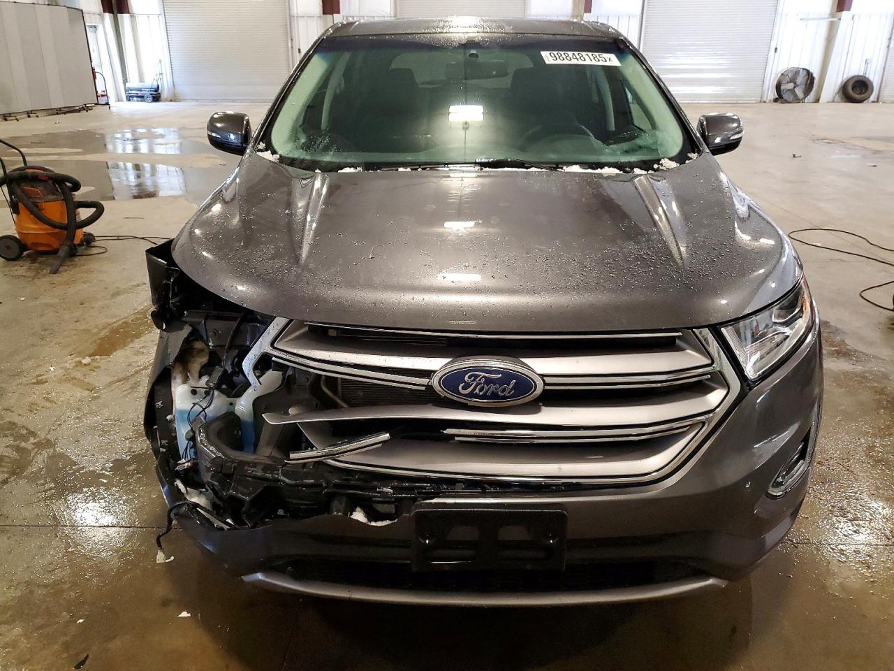 2017 Ford Edge Titanium Gray vin: 2FMPK4K95HBC65059