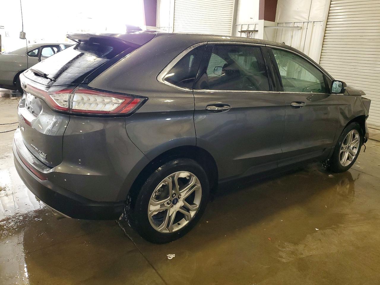 2017 Ford Edge Titanium Gray vin: 2FMPK4K95HBC65059