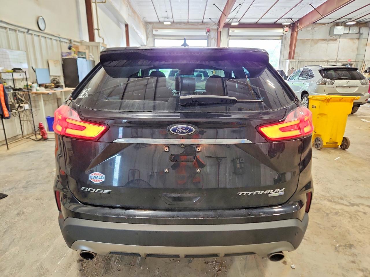 2019 Ford Edge Titanium Черный vin: 2FMPK4K95KBB57354