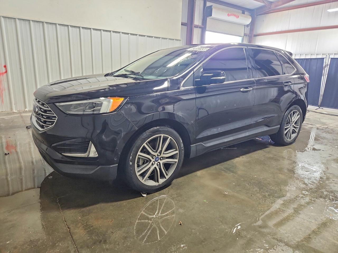2019 Ford Edge Titanium Black vin: 2FMPK4K95KBB68404