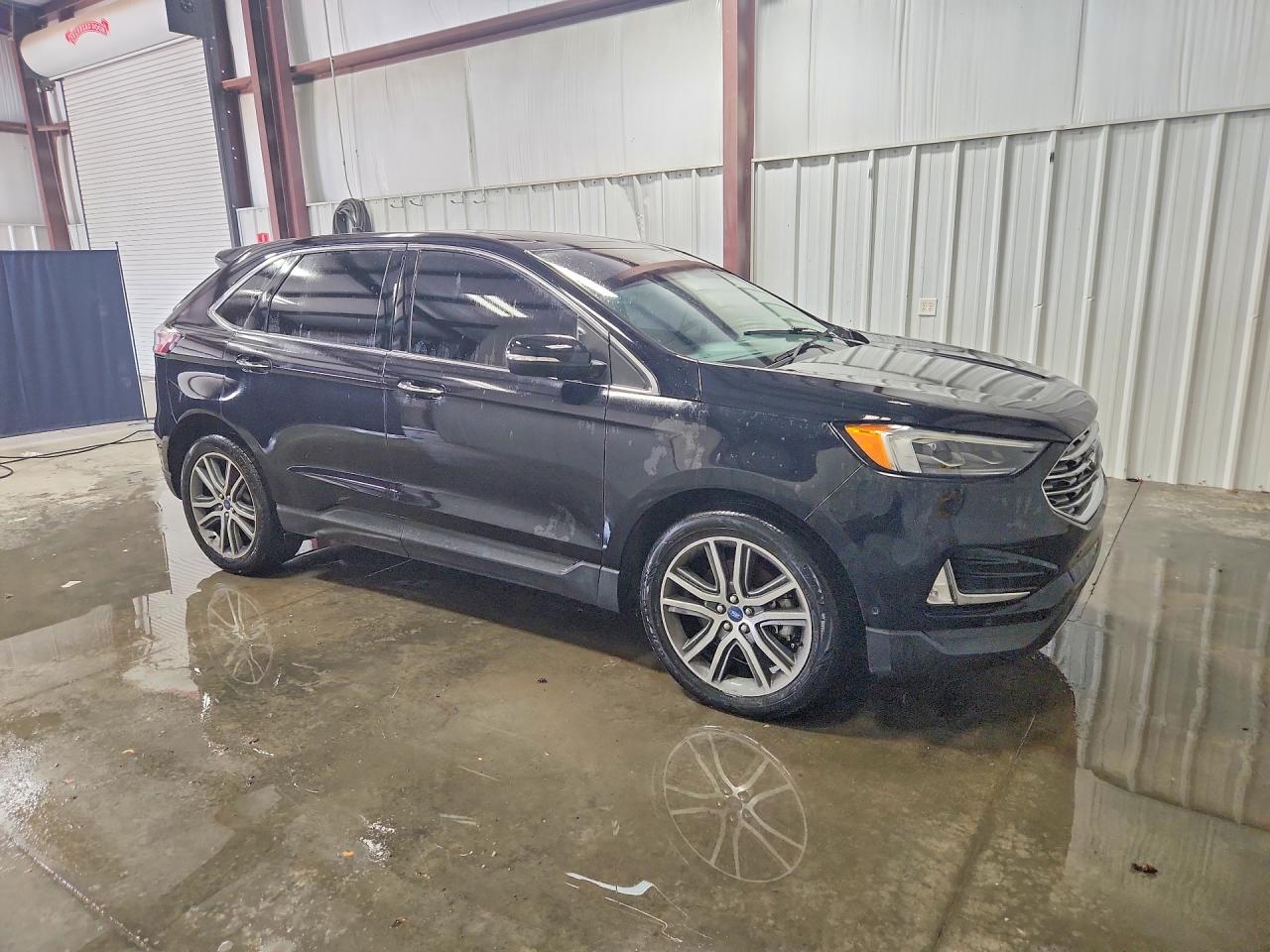 2019 Ford Edge Titanium Black vin: 2FMPK4K95KBB68404