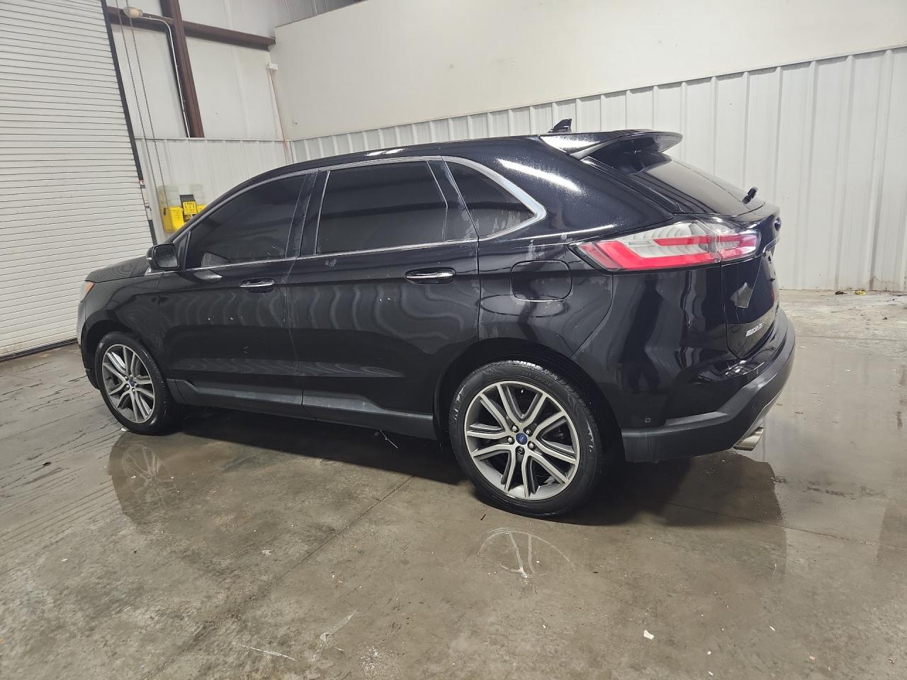 2019 Ford Edge Titanium Black vin: 2FMPK4K95KBB68404 Damage: Left Front Door, Chipped, 4