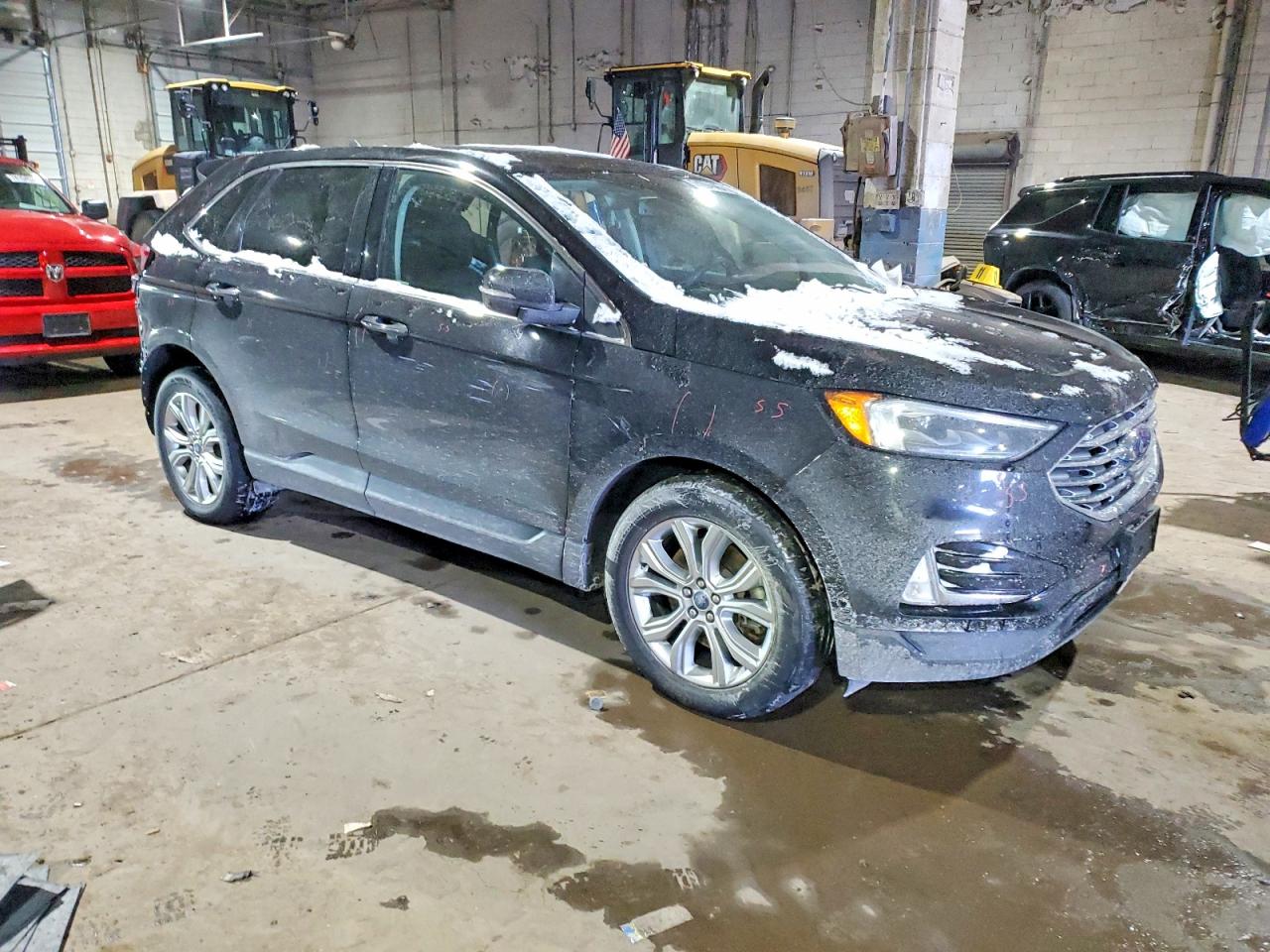 2020 Ford Edge Titanium Black vin: 2FMPK4K95LBB39700