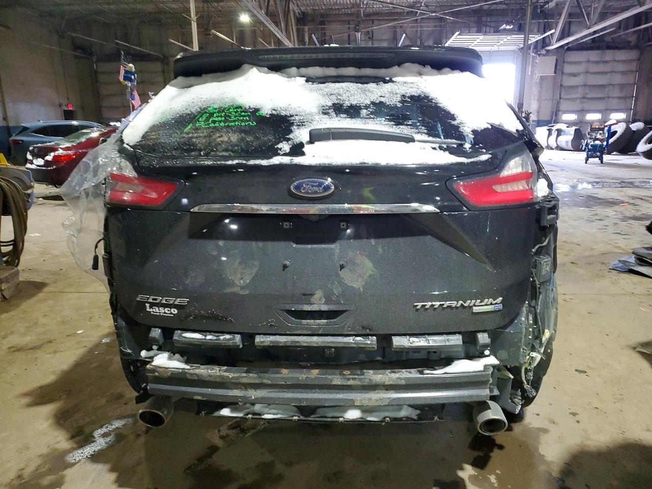 2020 Ford Edge Titanium Black vin: 2FMPK4K95LBB39700