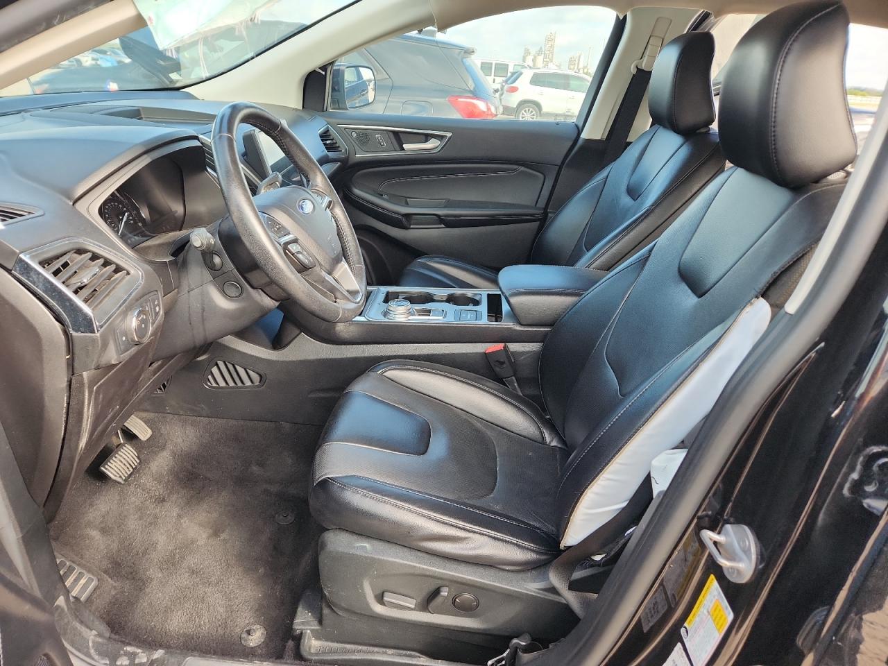 2022 Ford Edge Titanium Черный vin: 2FMPK4K95NBA31578 Damage: Left Side Curtain Air Bag, Deployed, Replacement Required
