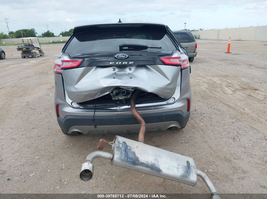 2024 Ford Edge Titanium Silver vin: 2FMPK4K95RBA37581