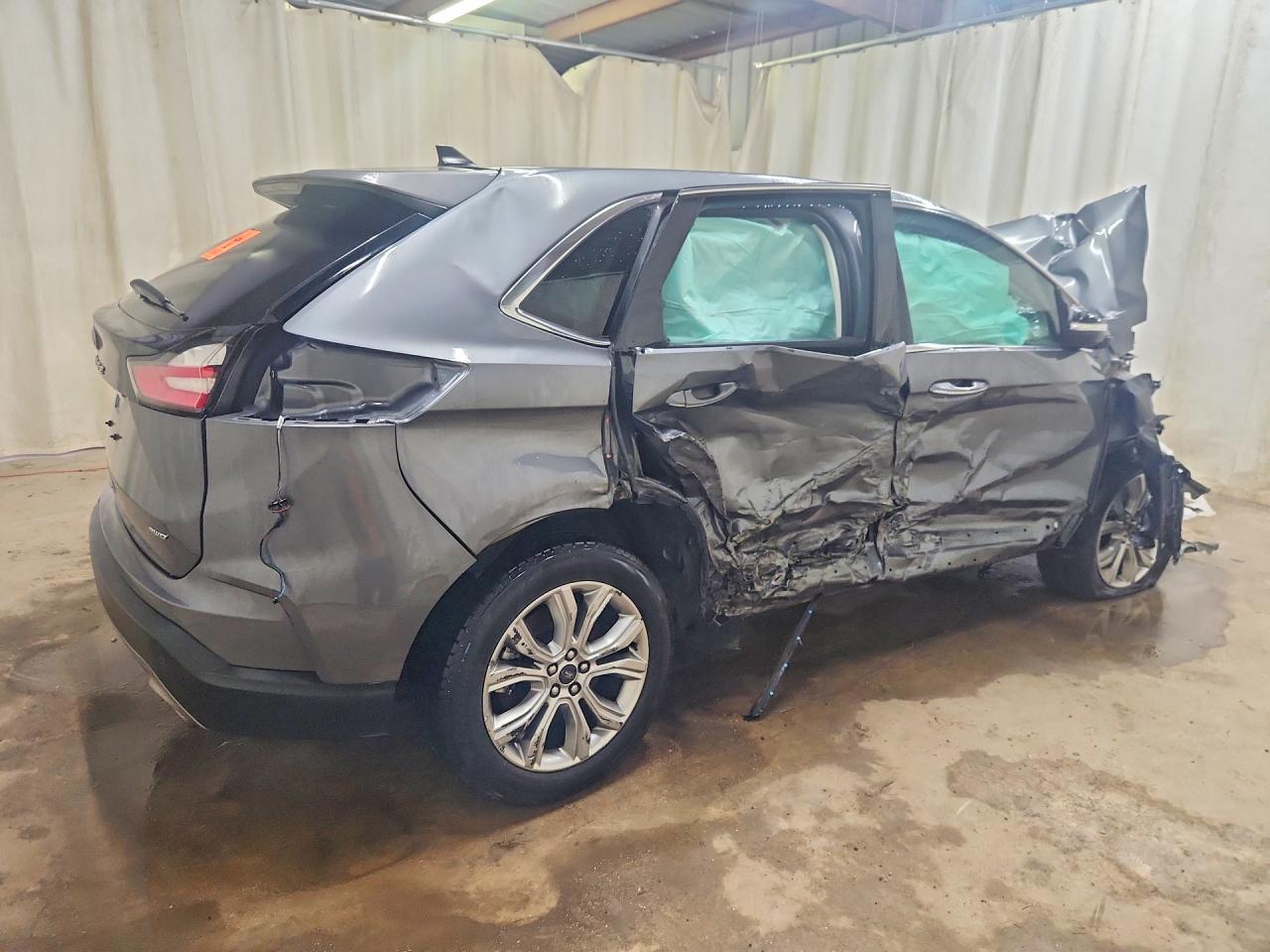 2024 Ford Edge Titanium Серый vin: 2FMPK4K95RBA48399