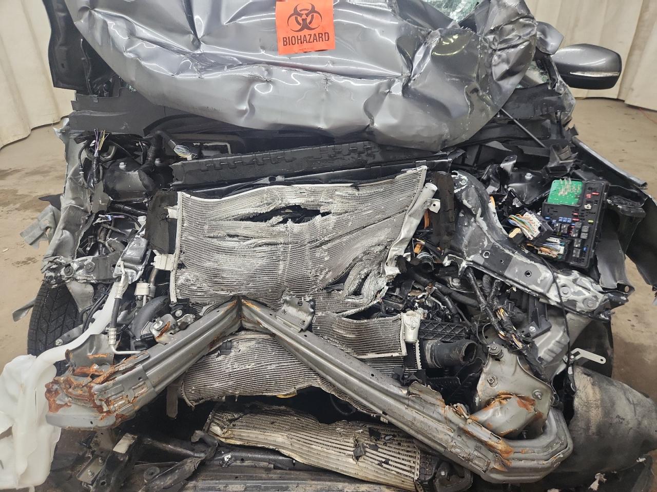 2024 Ford Edge Titanium Серый vin: 2FMPK4K95RBA48399 Damage: Front Bumper Reinforcement, Broken, Replacement Required