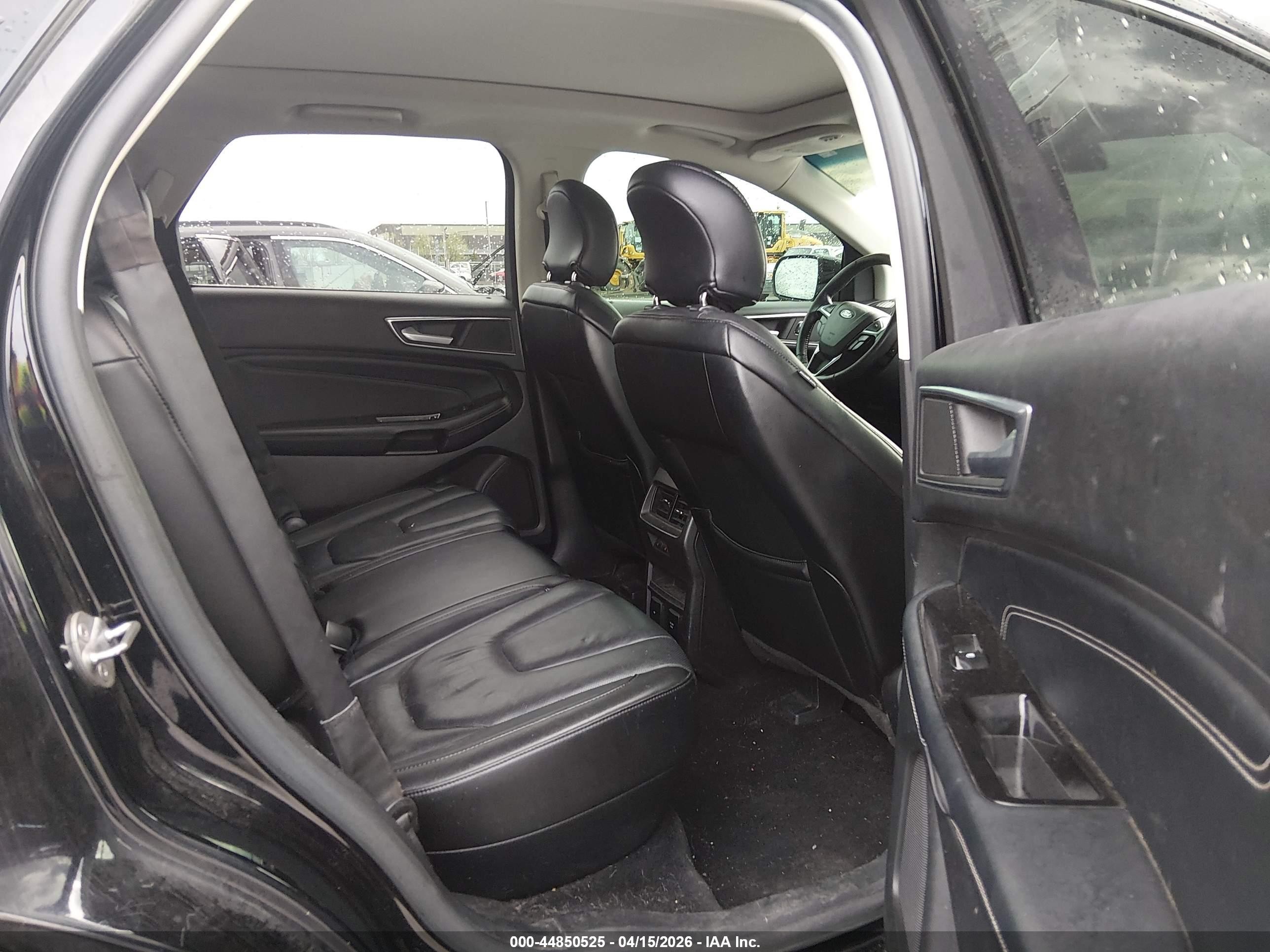 2016 Ford Edge Titanium Black vin: 2FMPK4K96GBB15489
