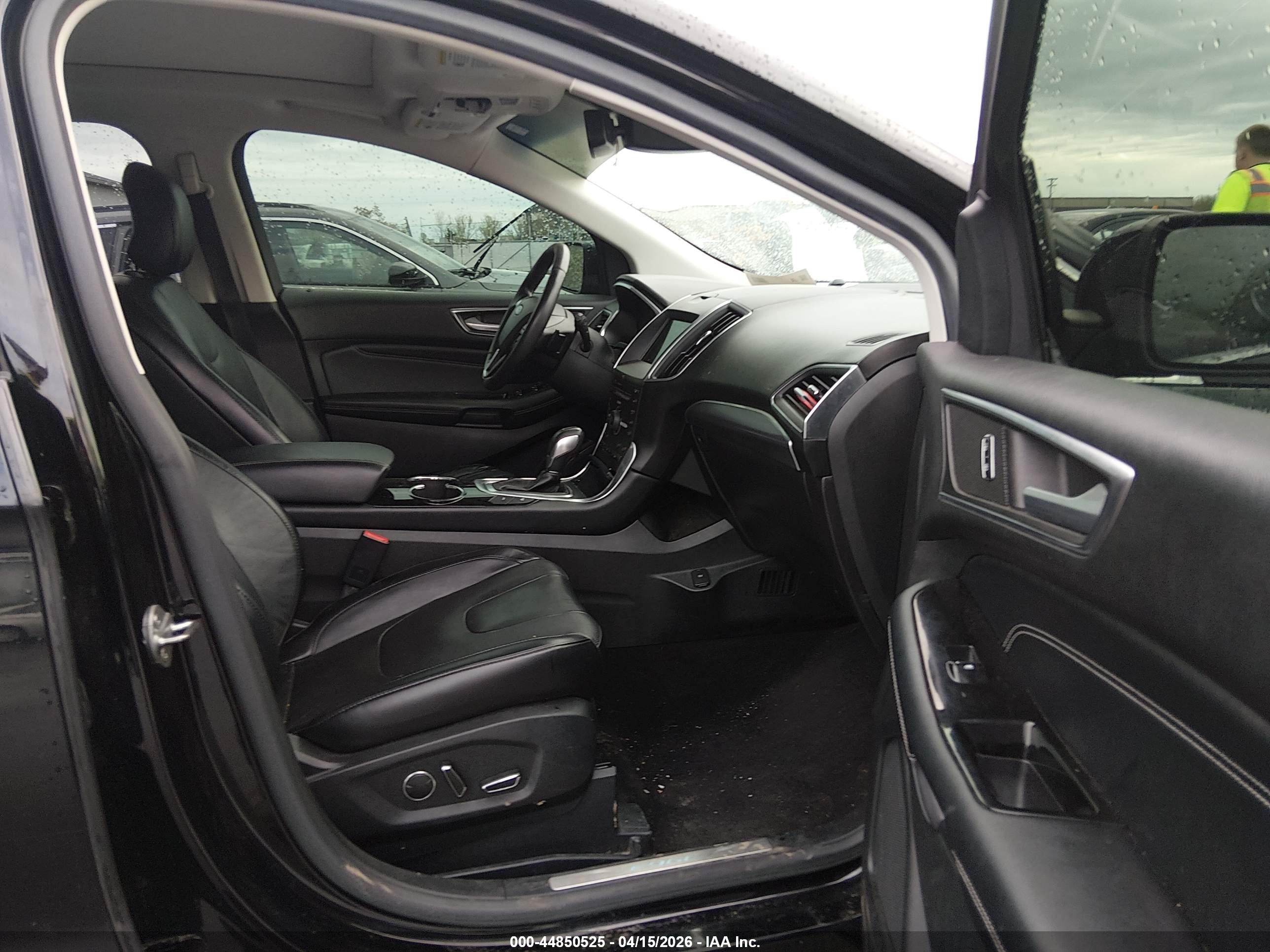 2016 Ford Edge Titanium Black vin: 2FMPK4K96GBB15489