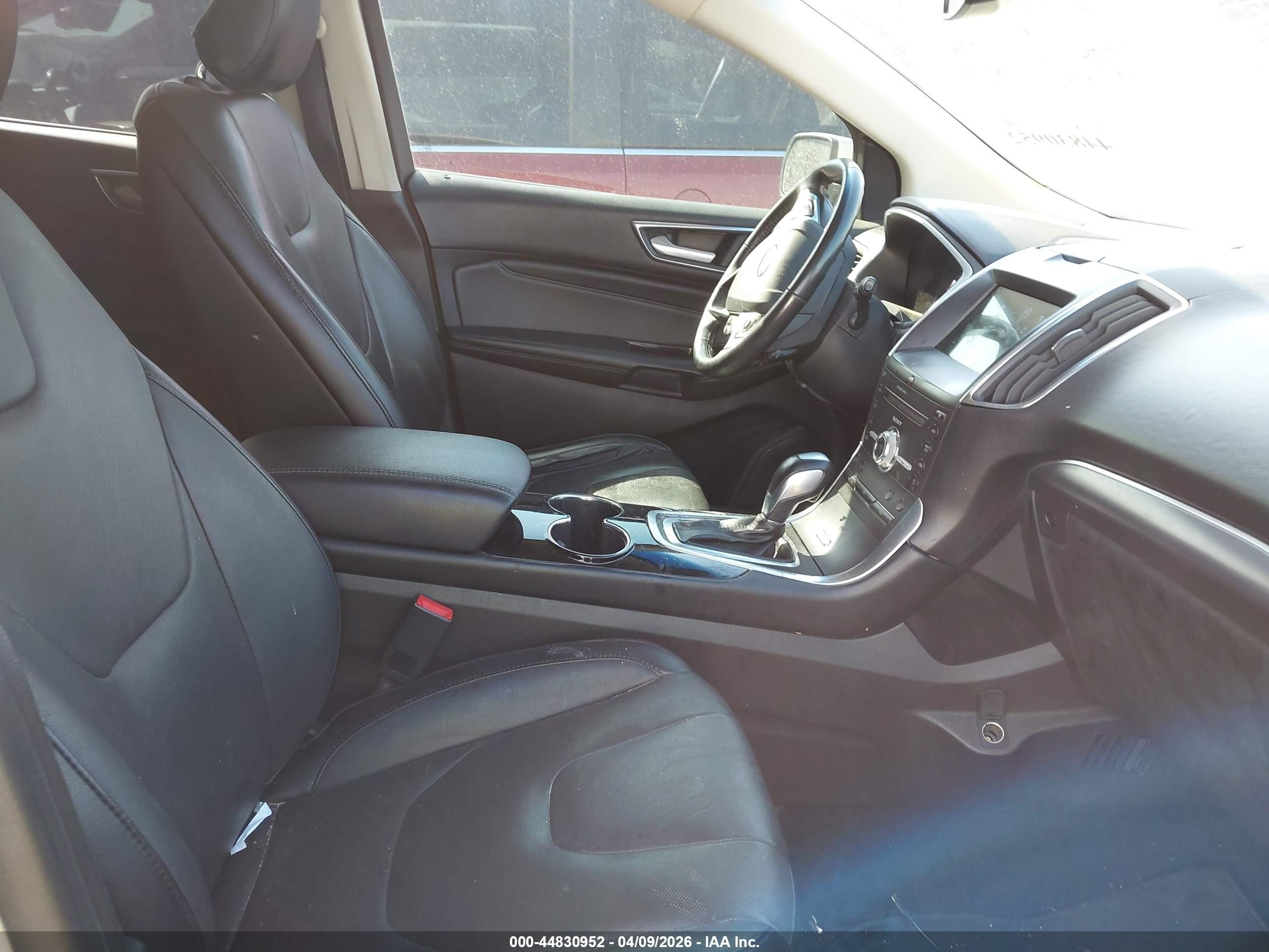 2017 Ford Edge Titanium Silver vin: 2FMPK4K96HBC53759