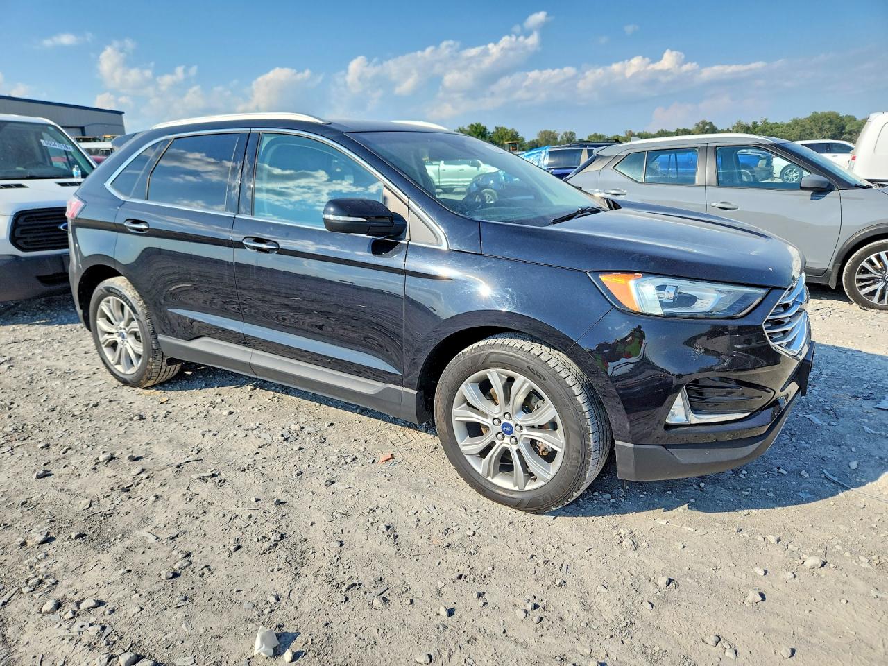 2019 Ford Edge Titanium Black vin: 2FMPK4K96KBB01620