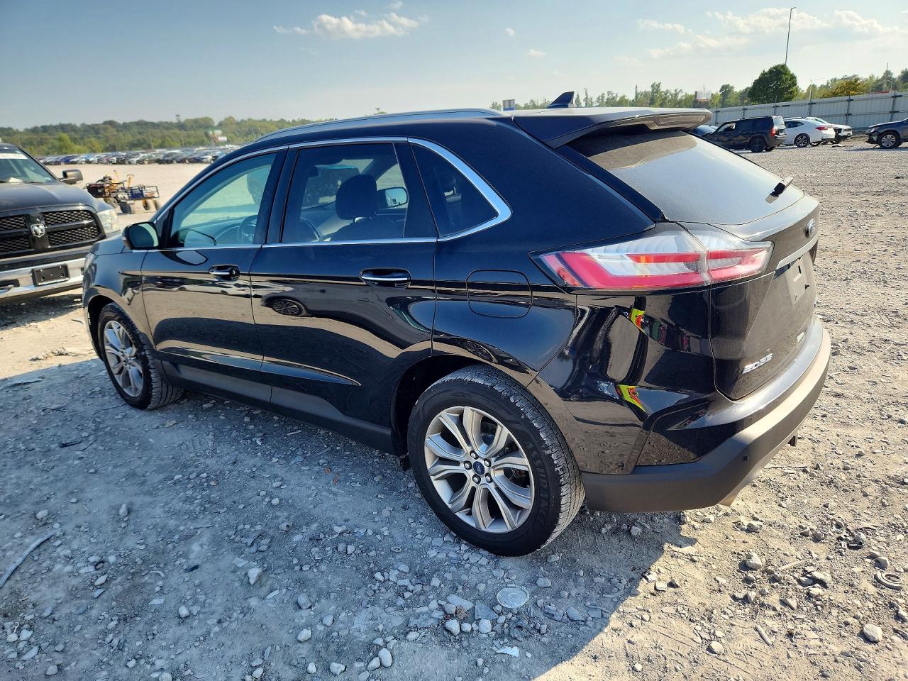2019 Ford Edge Titanium Black vin: 2FMPK4K96KBB01620