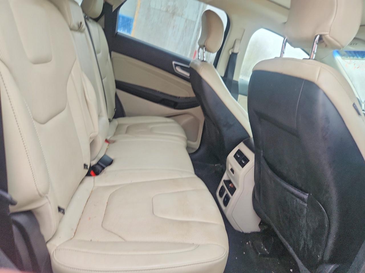 2019 Ford Edge Titanium White vin: 2FMPK4K96KBB30826