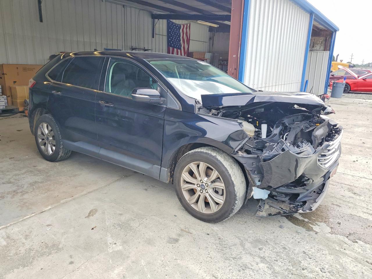 2021 Ford Edge Titanium Black vin: 2FMPK4K96MBA04730