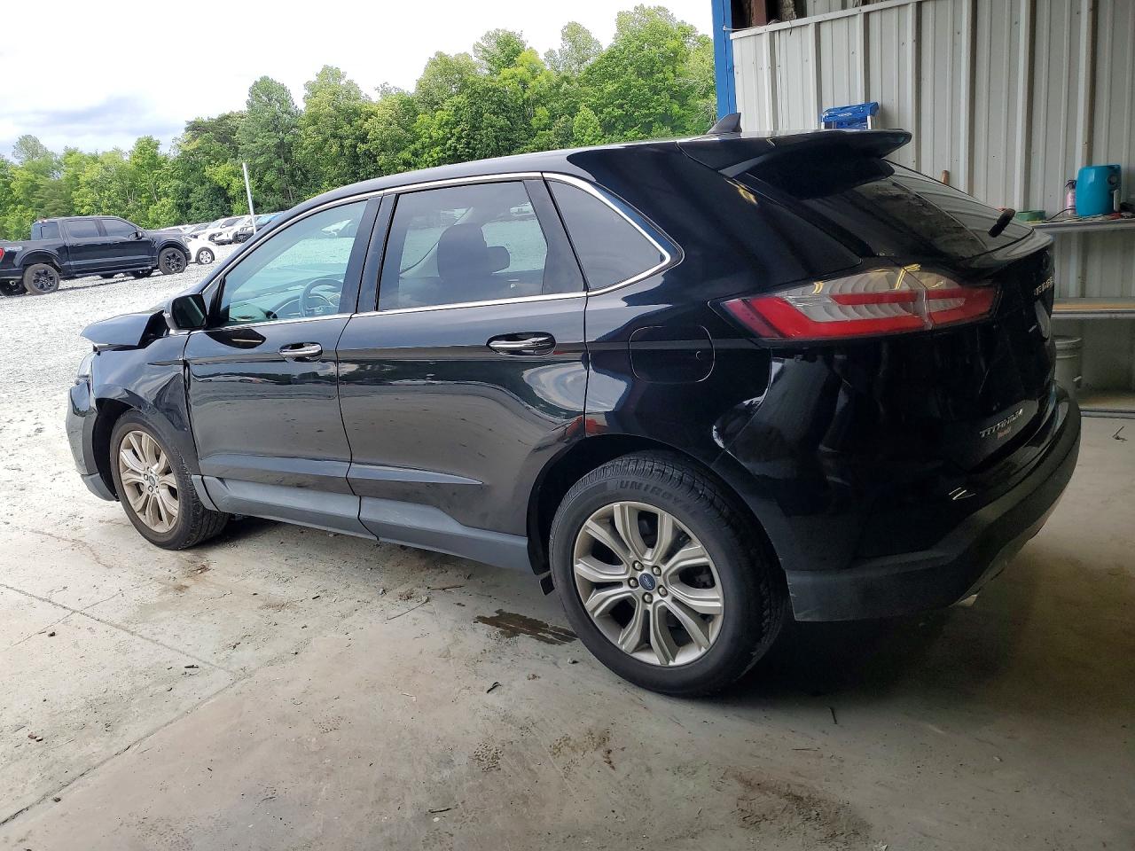 2021 Ford Edge Titanium Black vin: 2FMPK4K96MBA04730