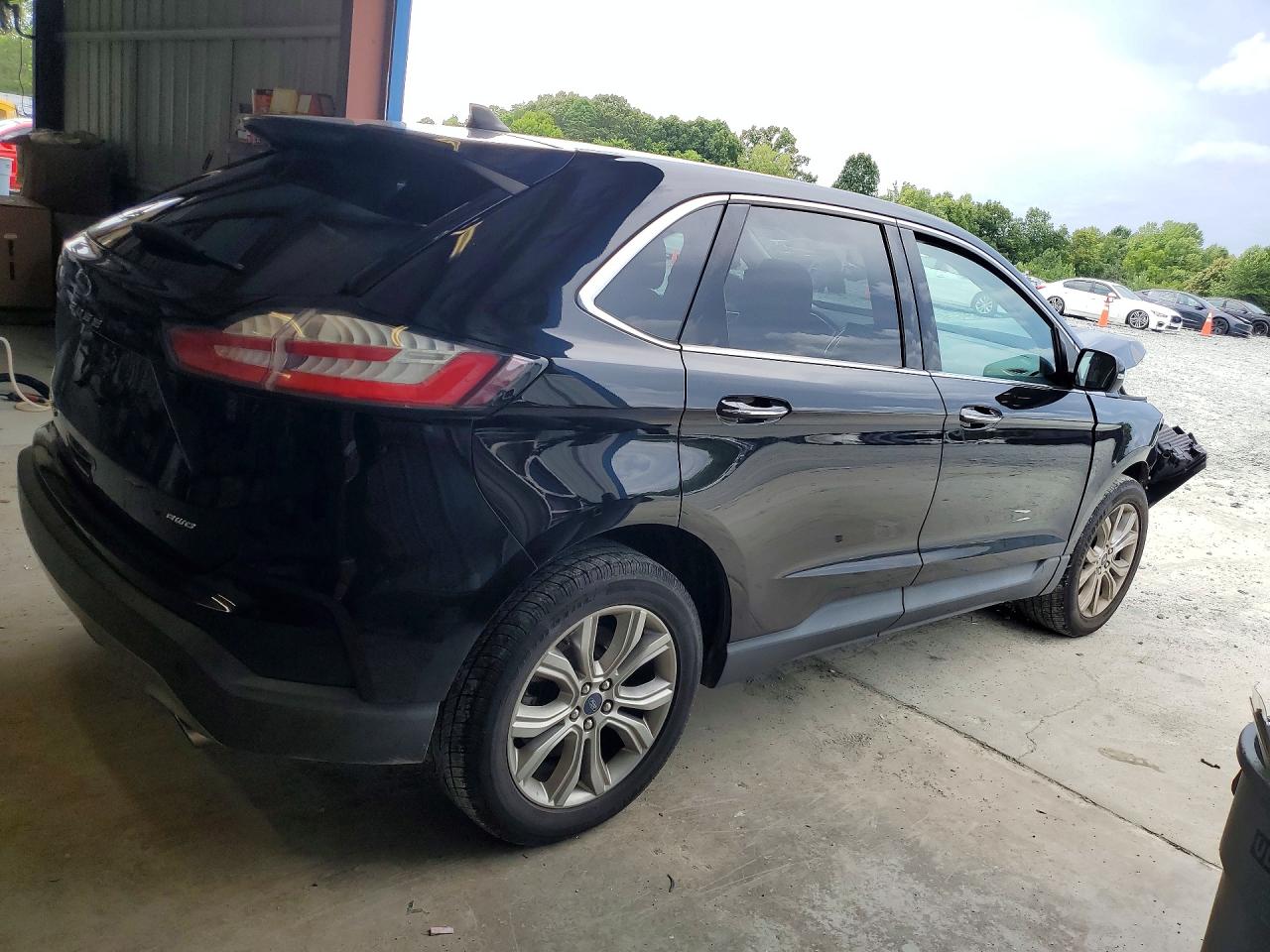 2021 Ford Edge Titanium Black vin: 2FMPK4K96MBA04730