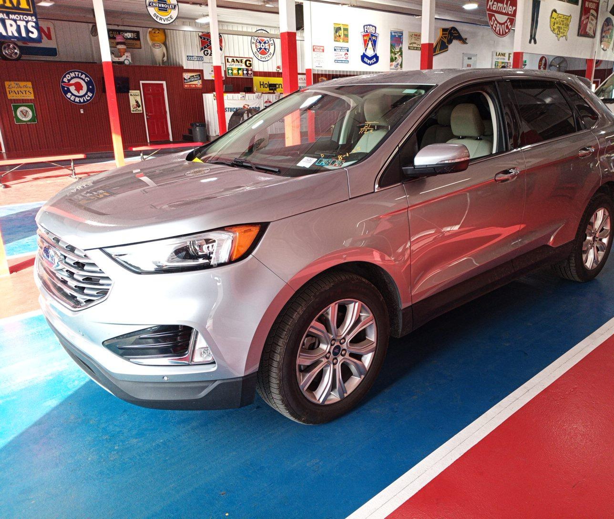 2021 Ford Edge Titanium vin: 2FMPK4K96MBA50400