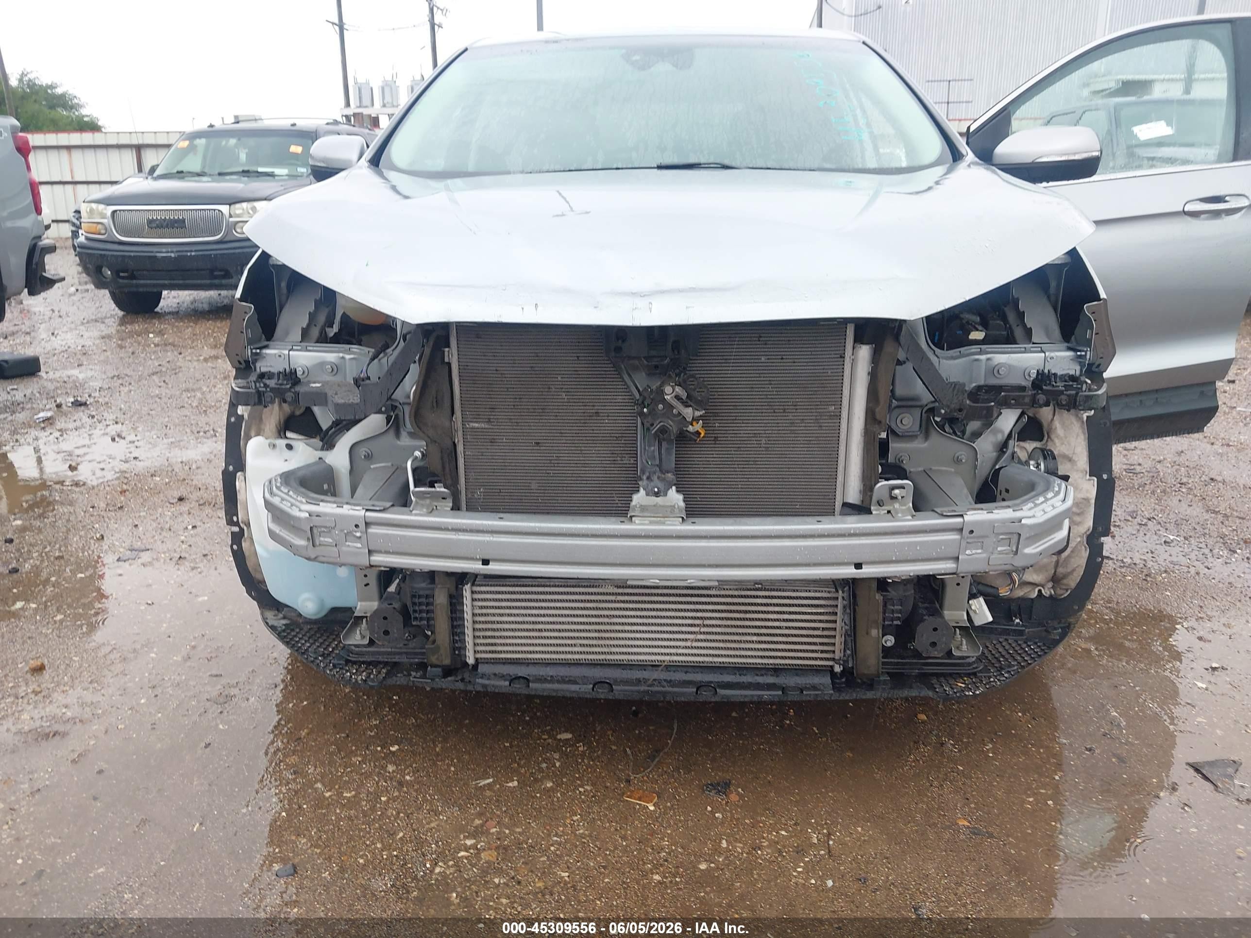 2024 Ford Edge Titanium Silver vin: 2FMPK4K96RBA50985
