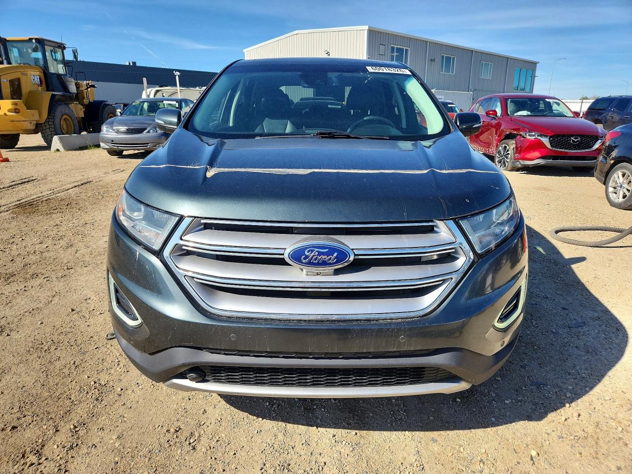 2015 Ford Edge Titanium Gray vin: 2FMPK4K97FBB40397