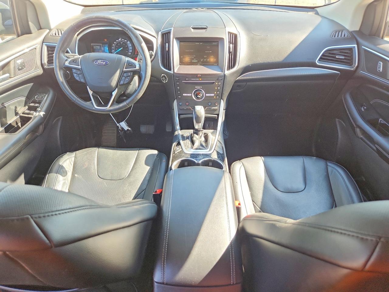 2015 Ford Edge Titanium Gray vin: 2FMPK4K97FBB40397