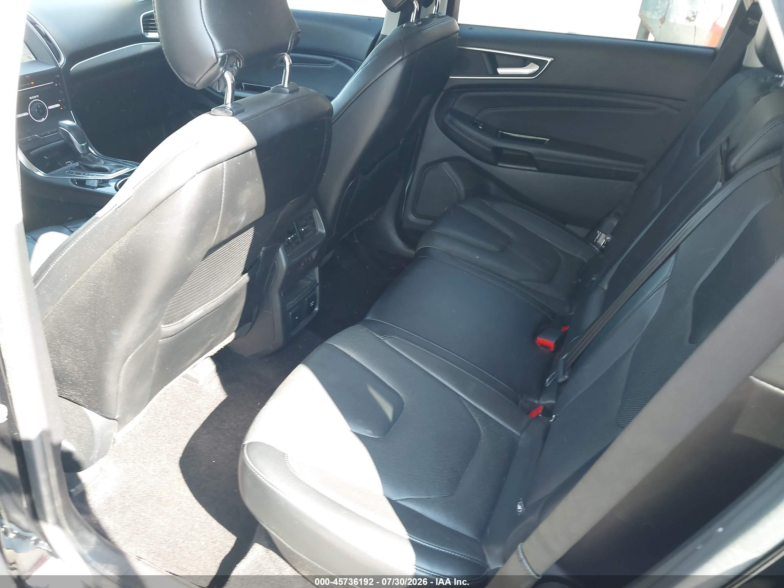 2016 Ford Edge Titanium Black vin: 2FMPK4K97GBB09832