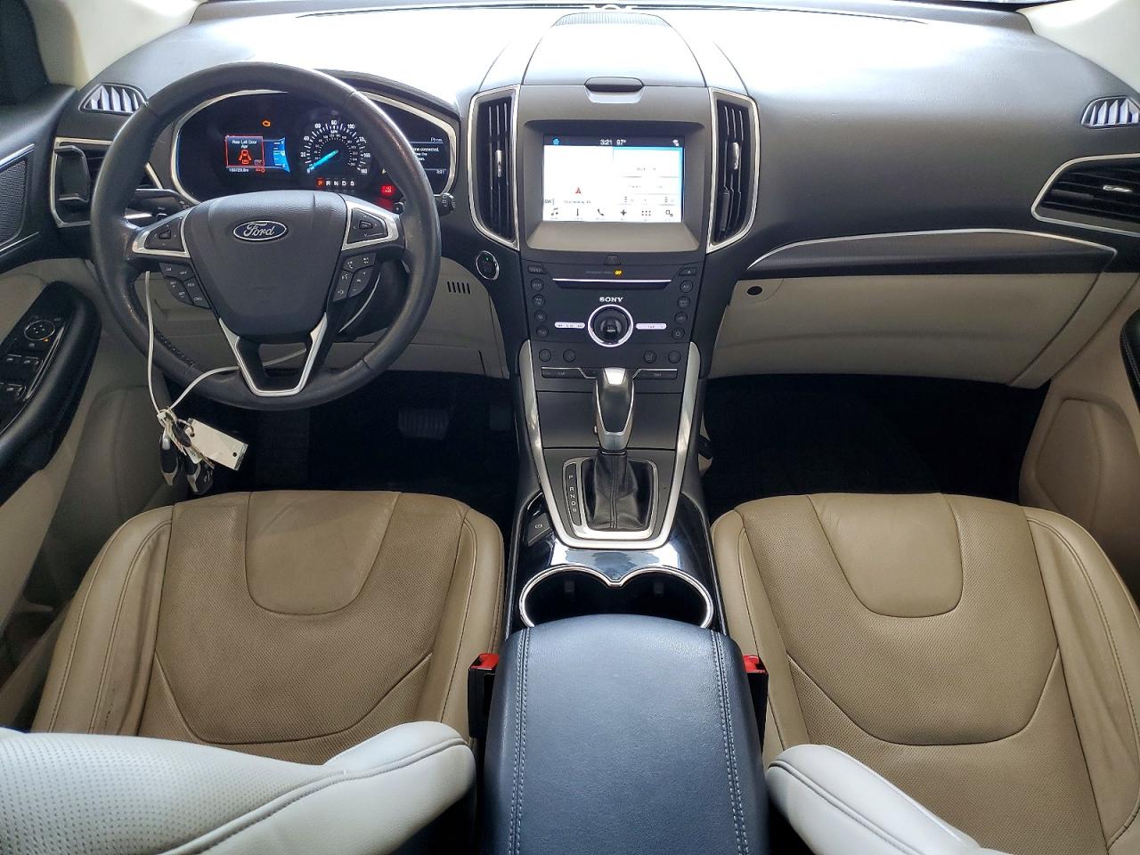 2016 Ford Edge Titanium Blue vin: 2FMPK4K97GBC49072