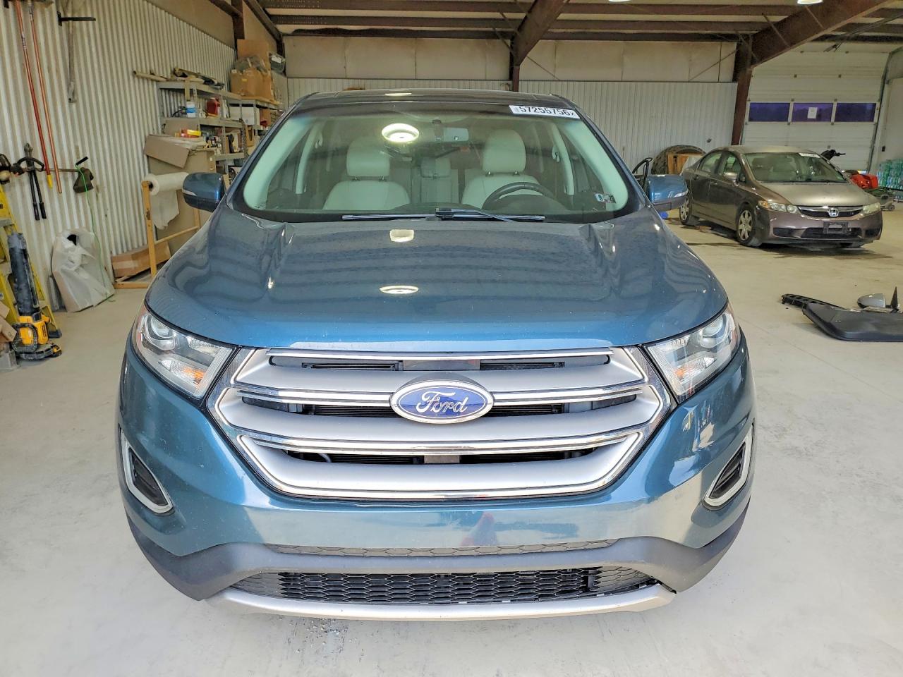 2016 Ford Edge Titanium Blue vin: 2FMPK4K97GBC49072