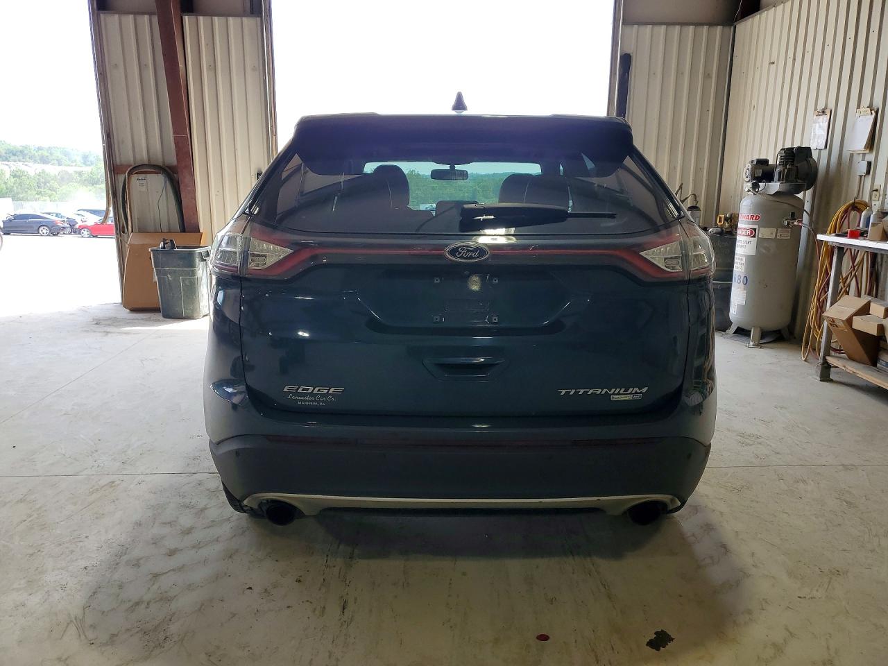 2016 Ford Edge Titanium Blue vin: 2FMPK4K97GBC49072