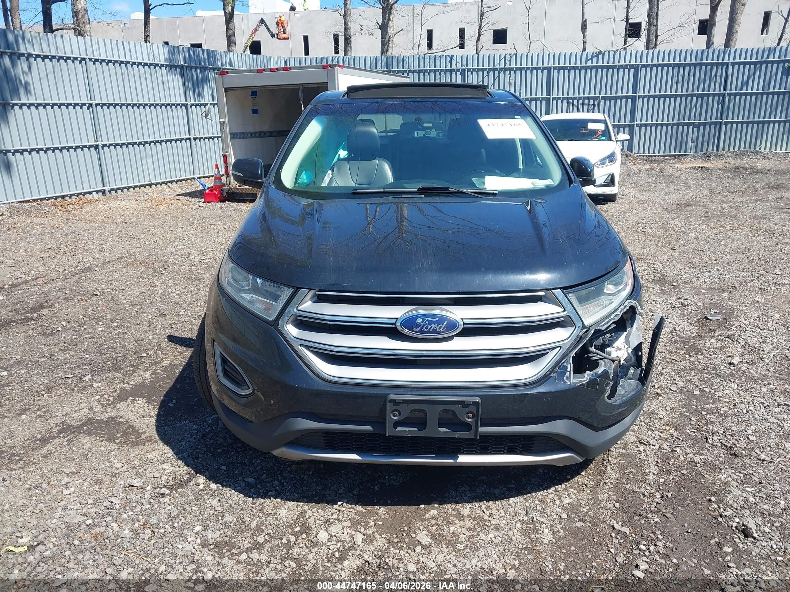 2017 Ford Edge Titanium Black vin: 2FMPK4K97HBB58398