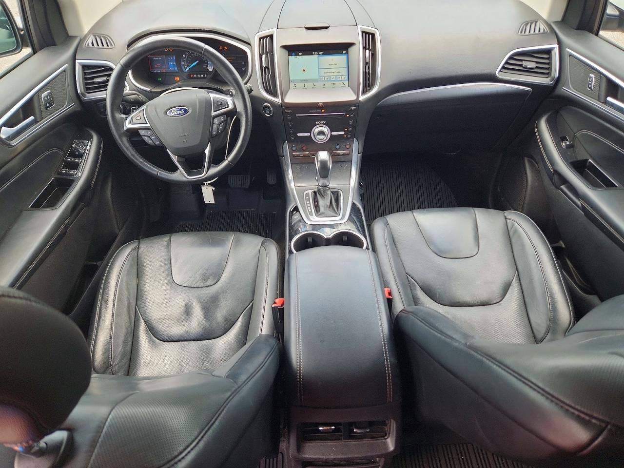 2017 Ford Edge Titanium White vin: 2FMPK4K97HBC62180