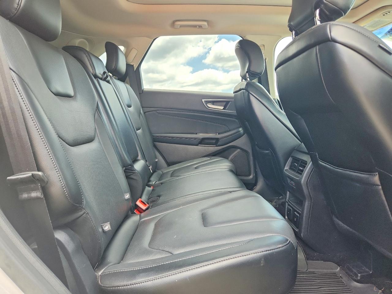 2017 Ford Edge Titanium White vin: 2FMPK4K97HBC62180