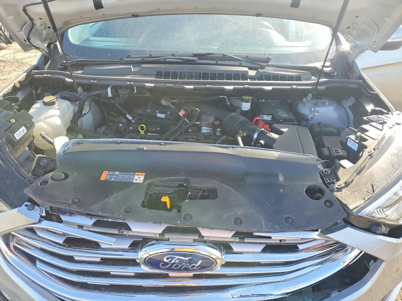 2024 Ford Edge Titanium Silver vin: 2FMPK4K97RBA49103