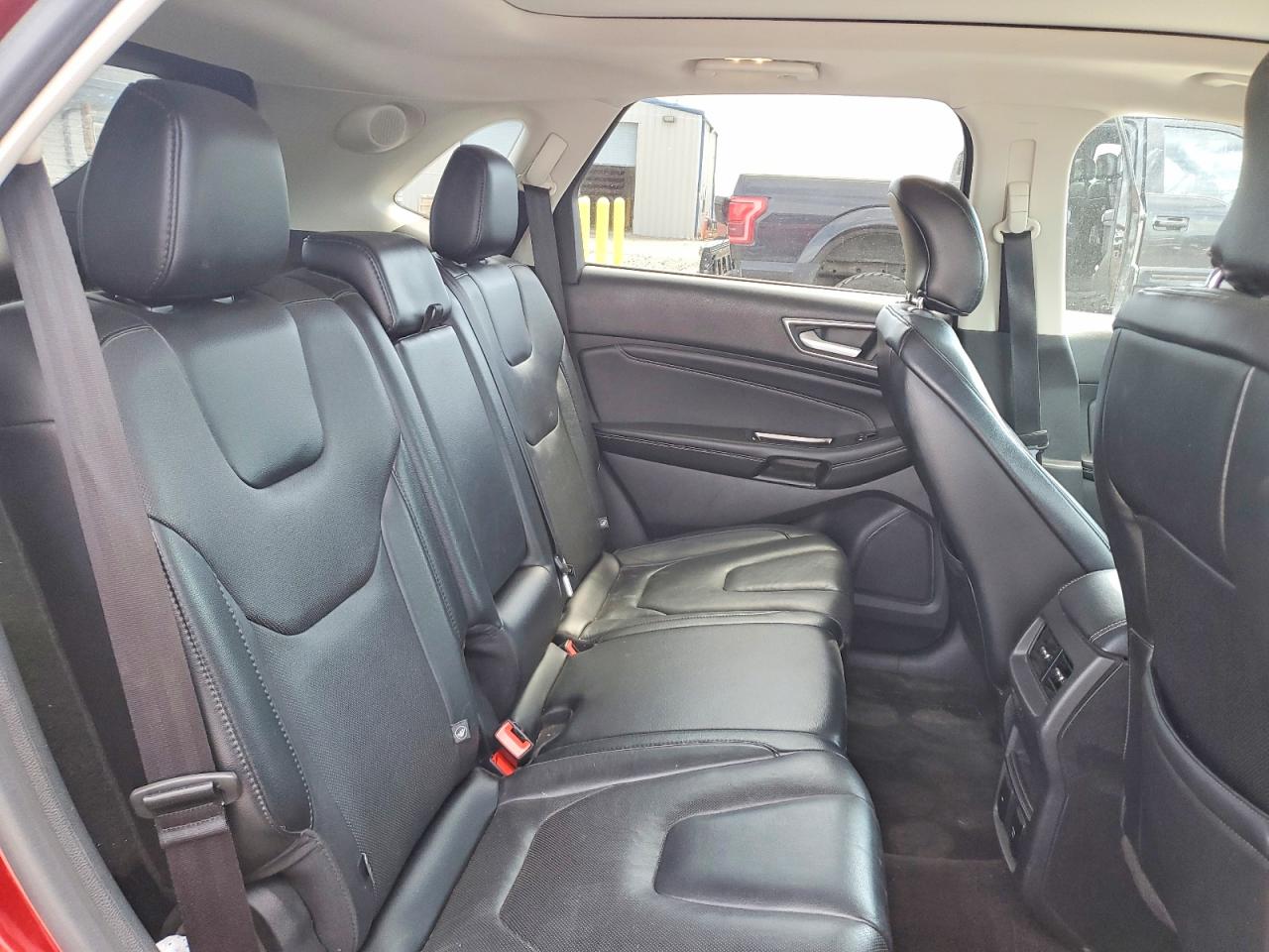 2016 Ford Edge Titanium Burgundy vin: 2FMPK4K98GBB61874