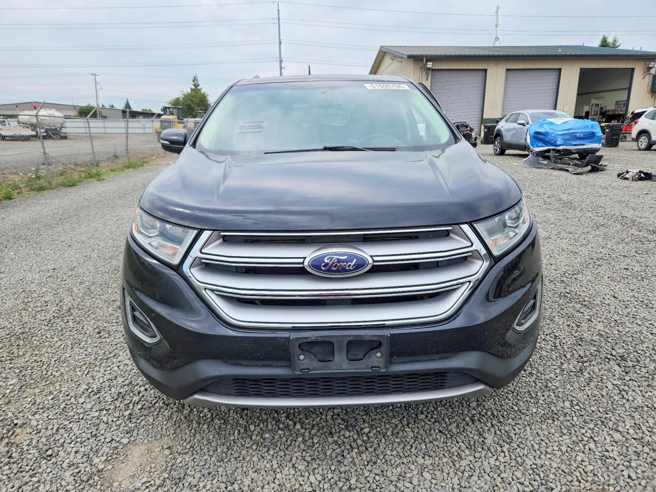 2016 Ford Edge Titanium Black vin: 2FMPK4K98GBC67368