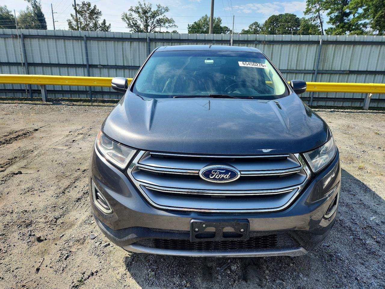 2017 Ford Edge Titanium Gray vin: 2FMPK4K98HBB90826