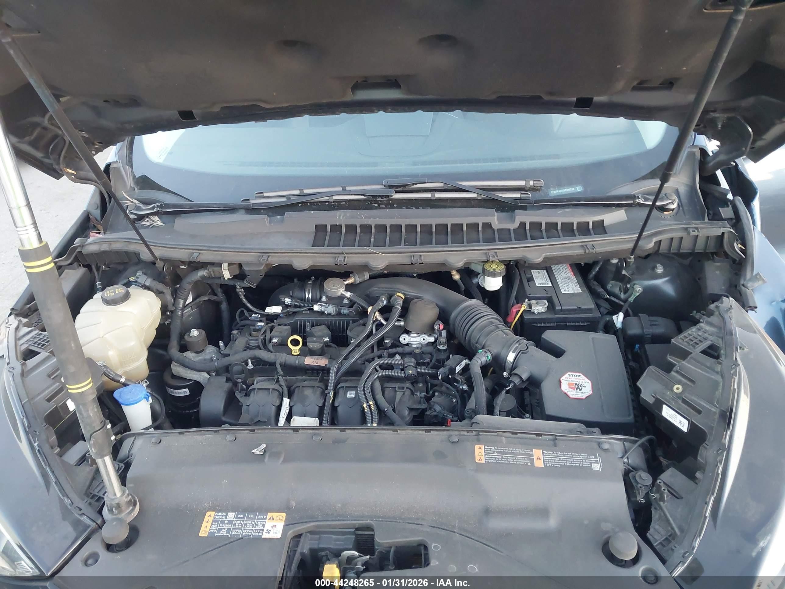2019 Ford Edge Titanium Синий vin: 2FMPK4K98KBB66288