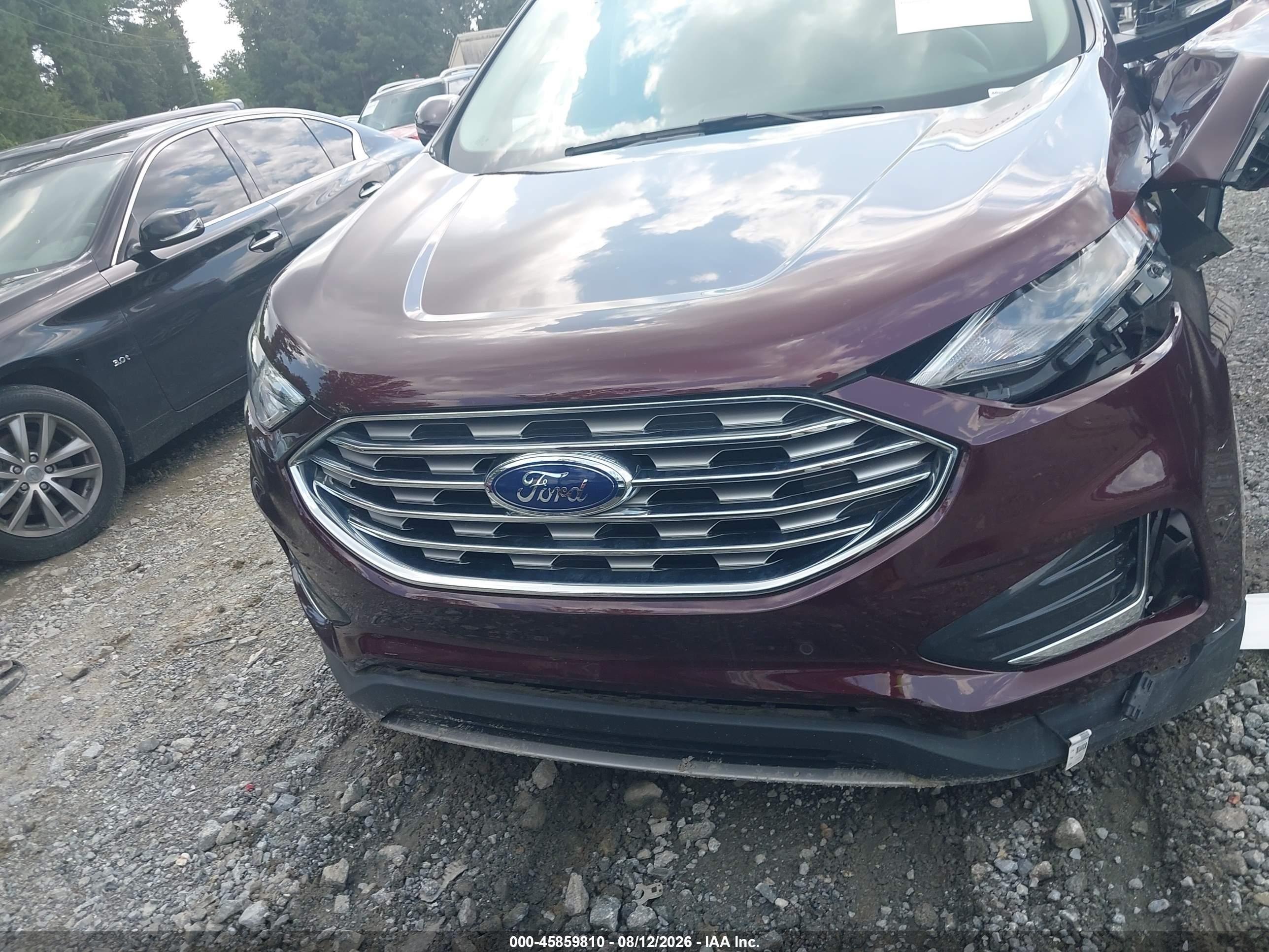 2023 Ford Edge Titanium Красный vin: 2FMPK4K98PBA58406