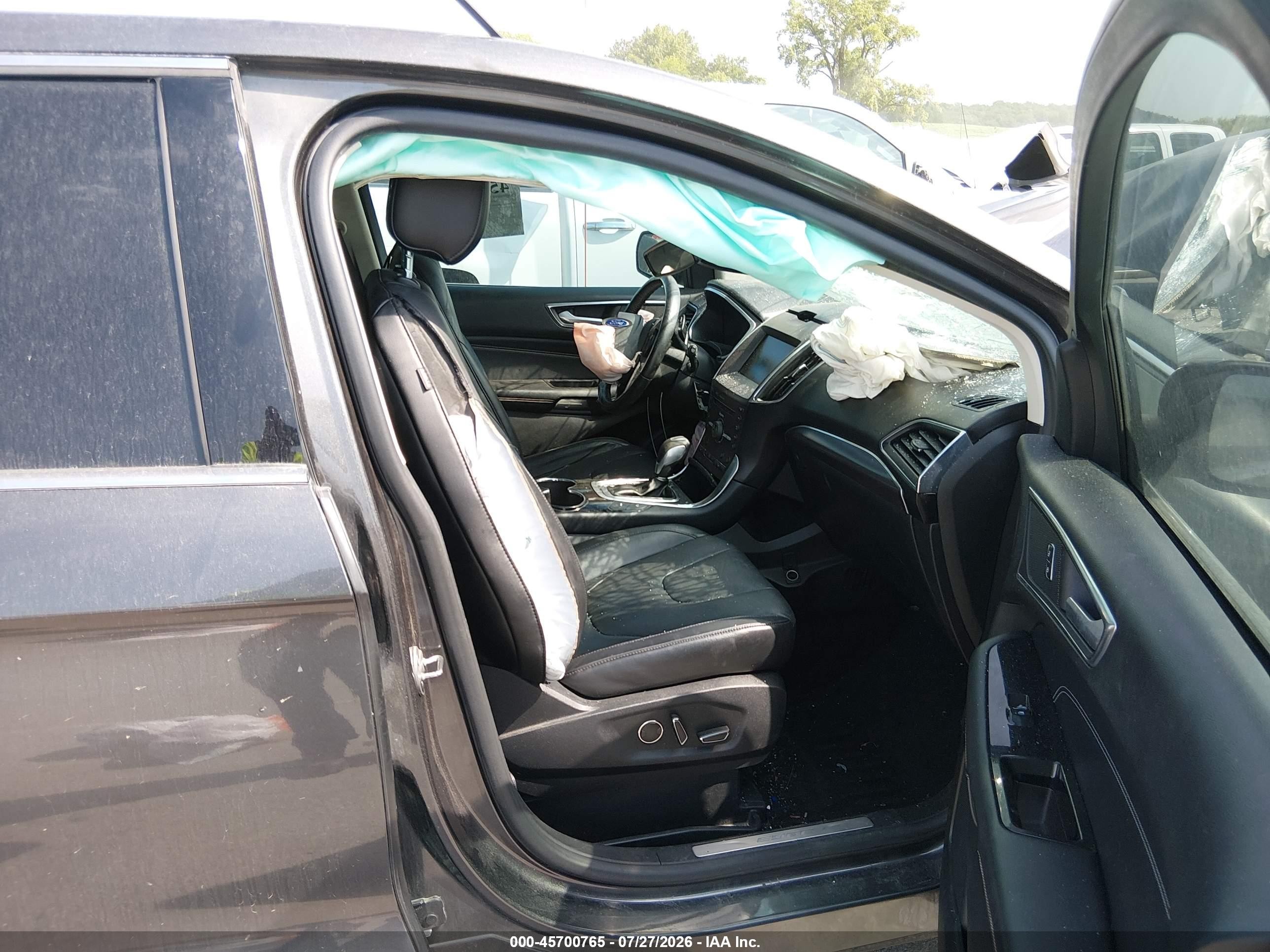 2015 Ford Edge Titanium Gold vin: 2FMPK4K99FBB82747