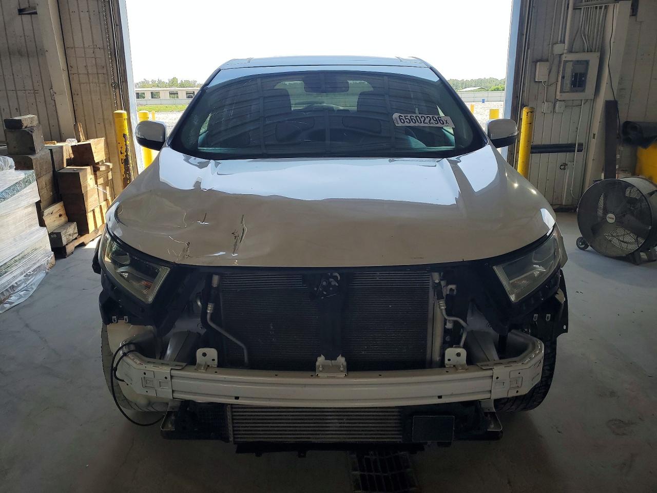 2015 Ford Edge Titanium Бежевый vin: 2FMPK4K99FBC05377