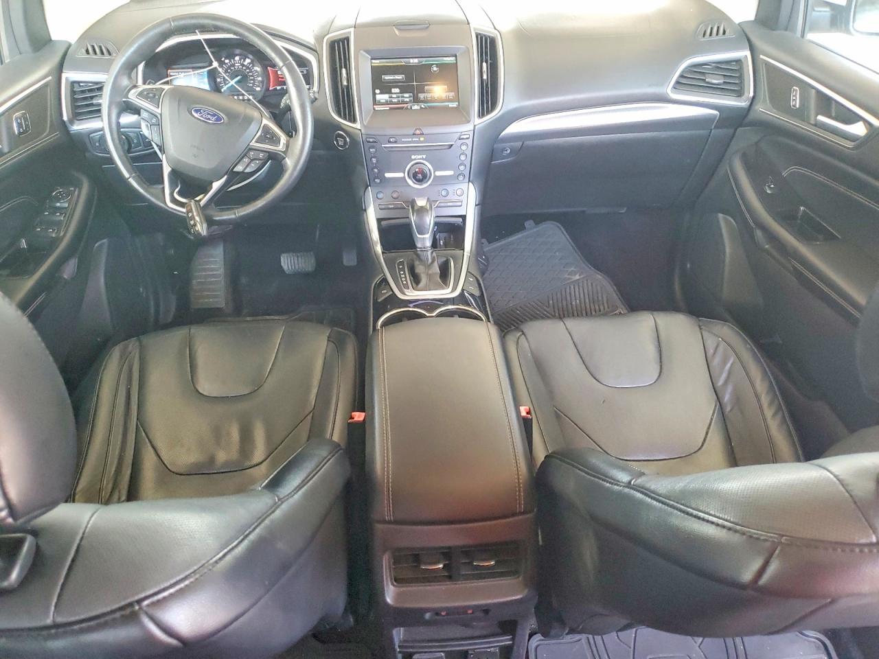 2015 Ford Edge Titanium Бежевый vin: 2FMPK4K99FBC05377