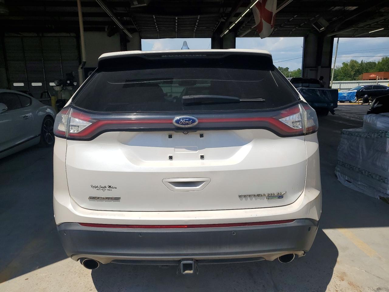 2015 Ford Edge Titanium Бежевый vin: 2FMPK4K99FBC05377